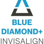 blue diamond+ invisalign provider logo